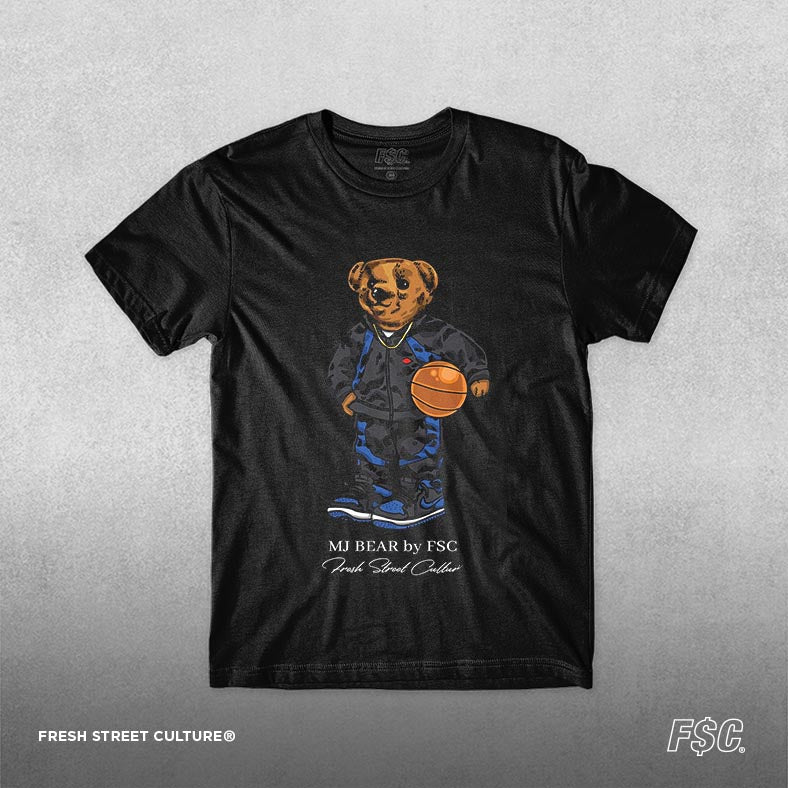Michael Jordan Black & Blue Tracksuit / Polo Bear Tee