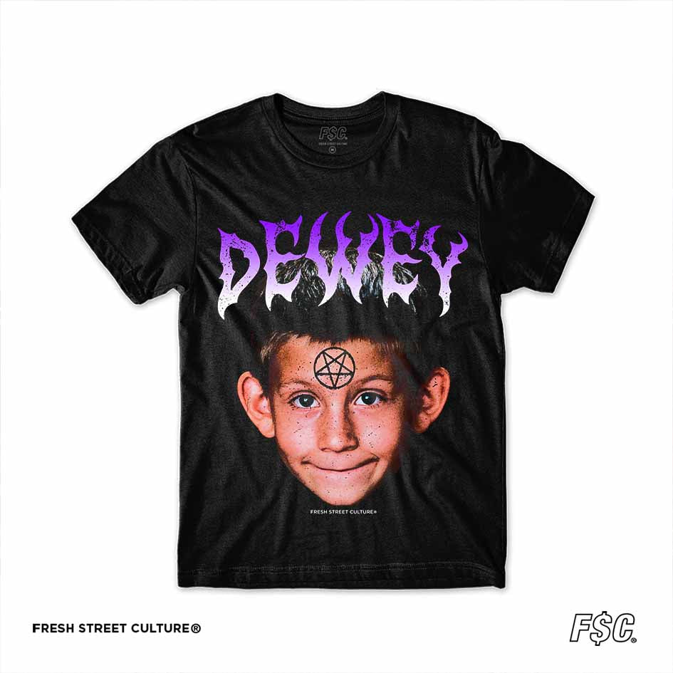 Dewey Evil Big Face T-Shirt