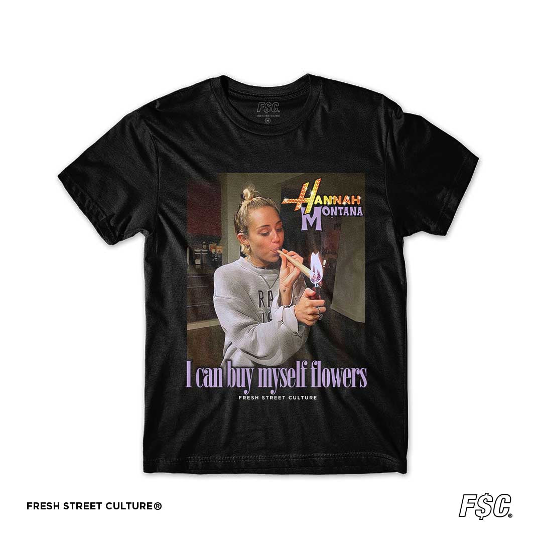 MILEY CYRUS / FLOWERS PARODY T-Shirt