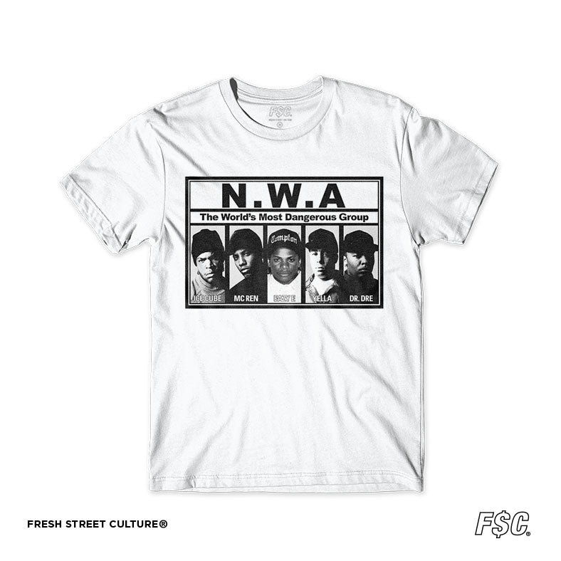 NWA White Tee