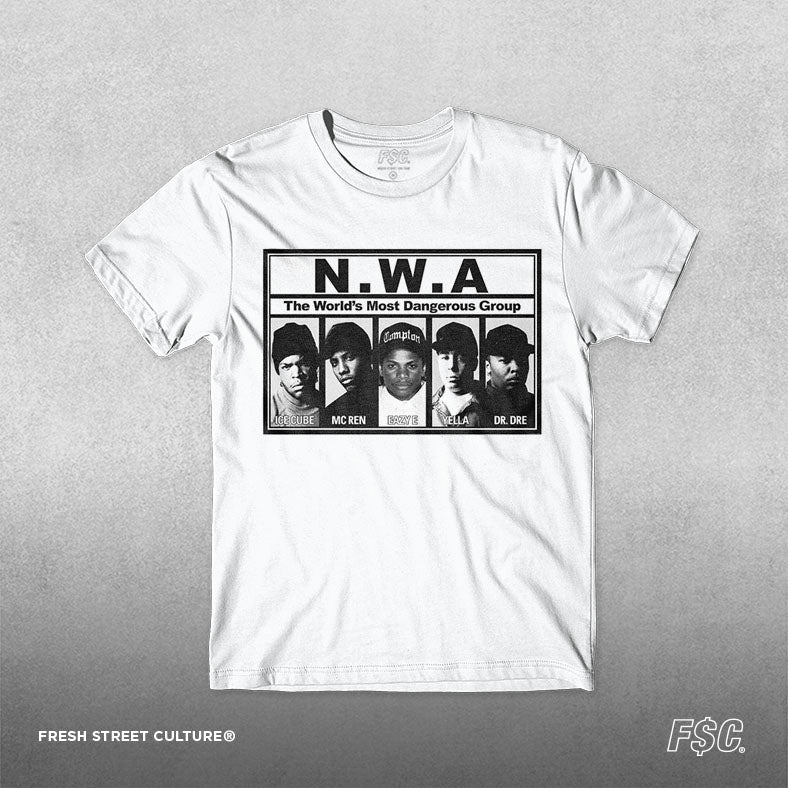 NWA White Tee