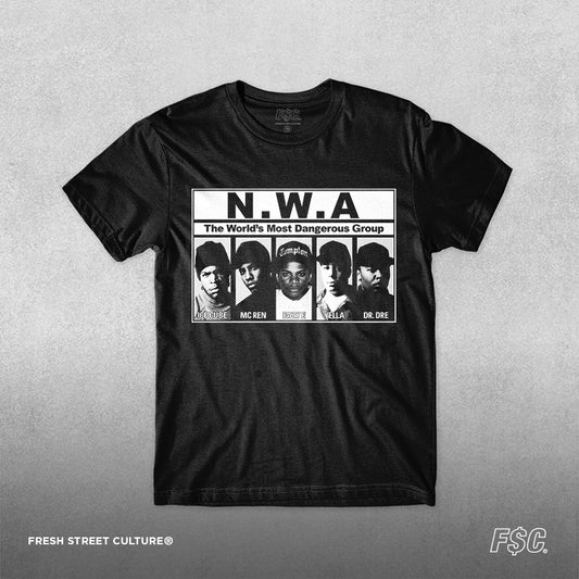 NWA Black Tee