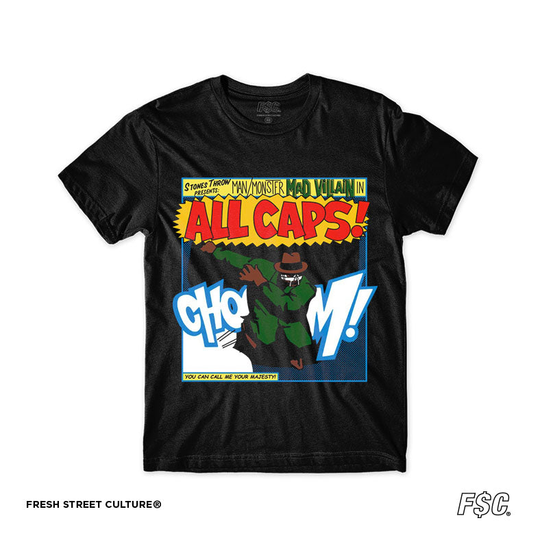 MF Doom / All Caps T-Shirt