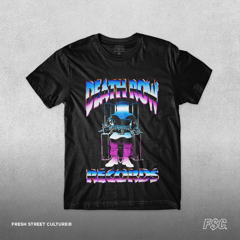 Death Row Chrome Black Tee