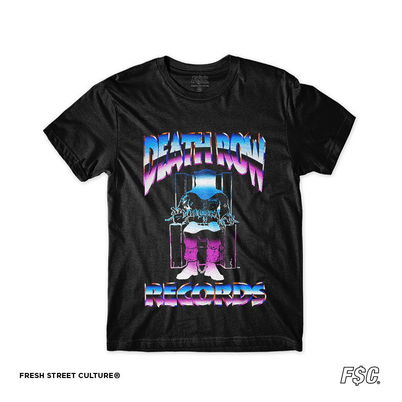 Death Row Chrome Black Tee