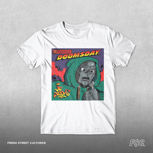 Mf Doom Operation Doomsday White Tee