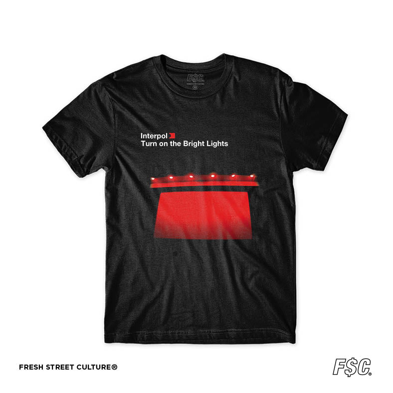 Interpol / Turn On the Bright Lights Tee