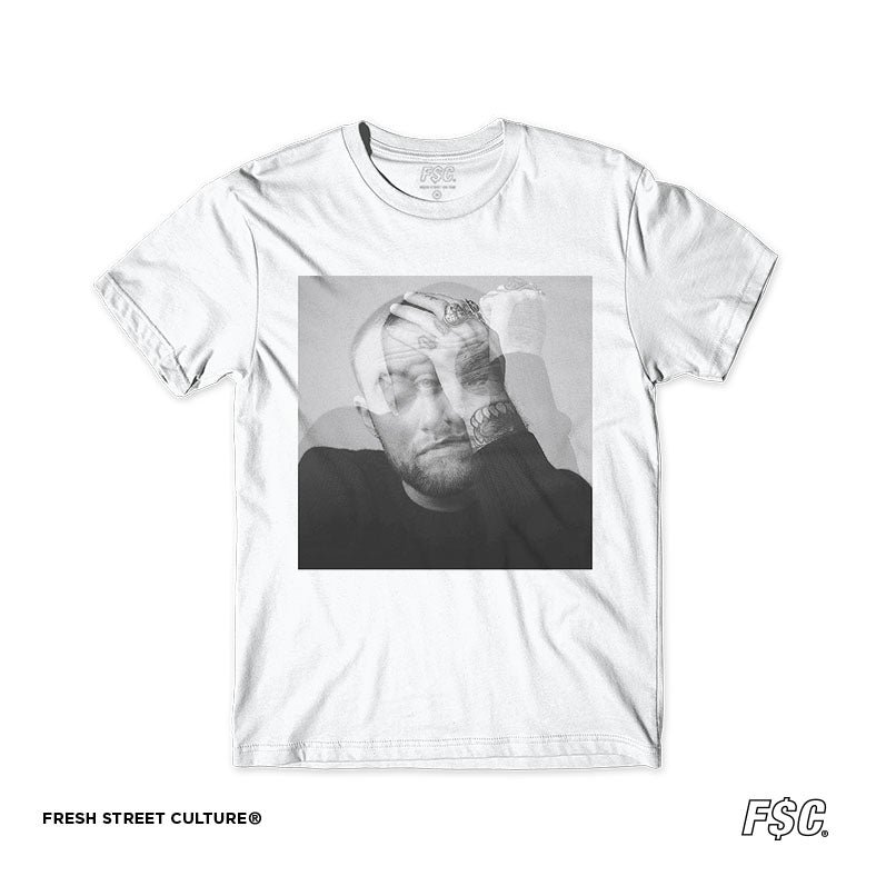 MAC MILLER / CIRCLES / WHITE TEE