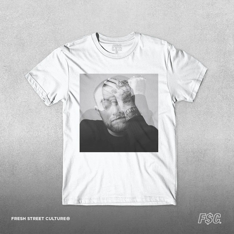 MAC MILLER / CIRCLES / WHITE TEE