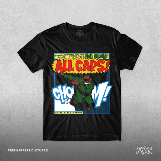 MF Doom / All Caps T-Shirt