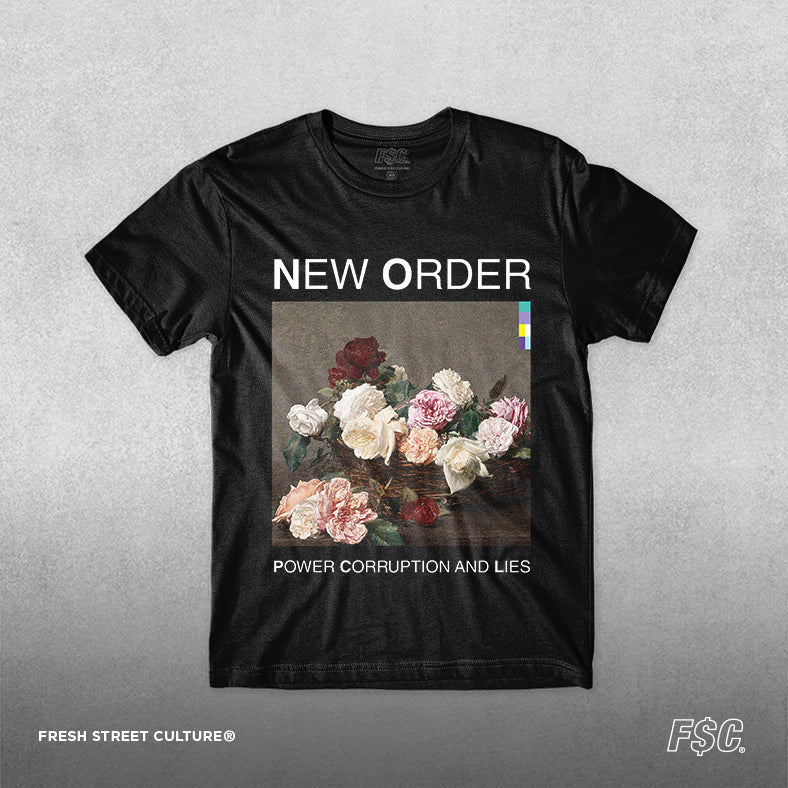 New Order / Power, Corruption & Lies Tee