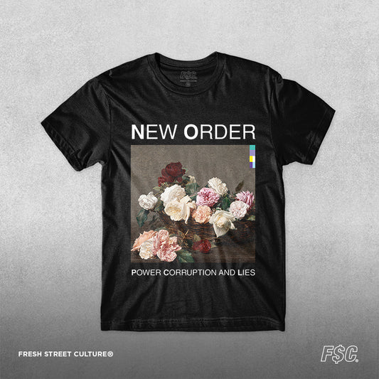 NEW ORDER / POWER, CORRUPTION & LIES Tee