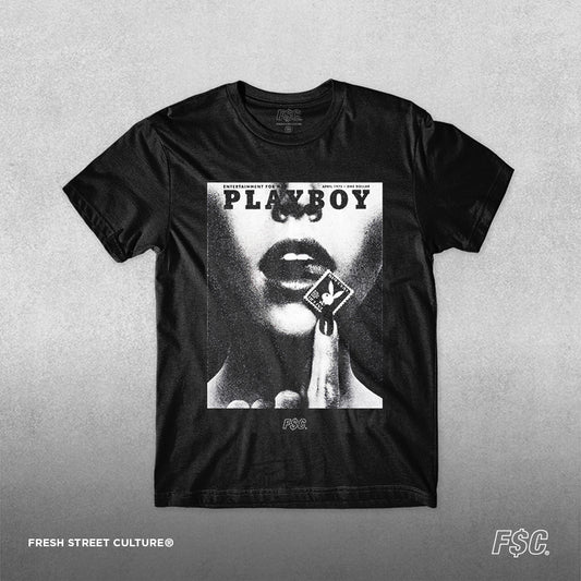 Playboy Acid Black Tee