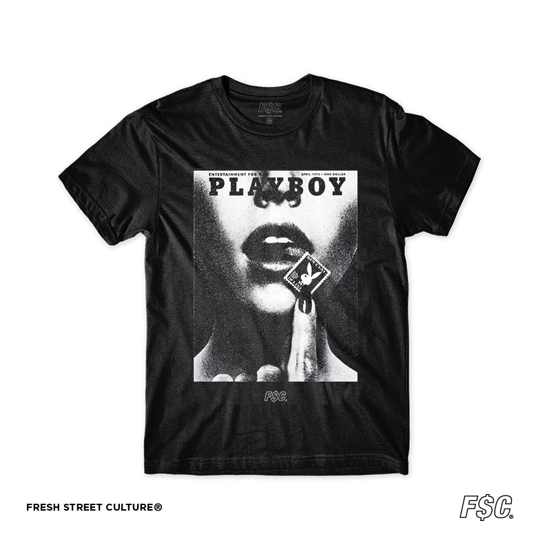 Playboy Acid Black Tee