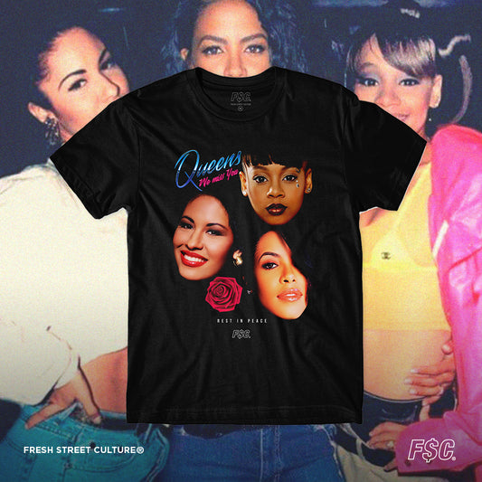 QUEENS / SELENA, AALIYAH & LEFT EYE