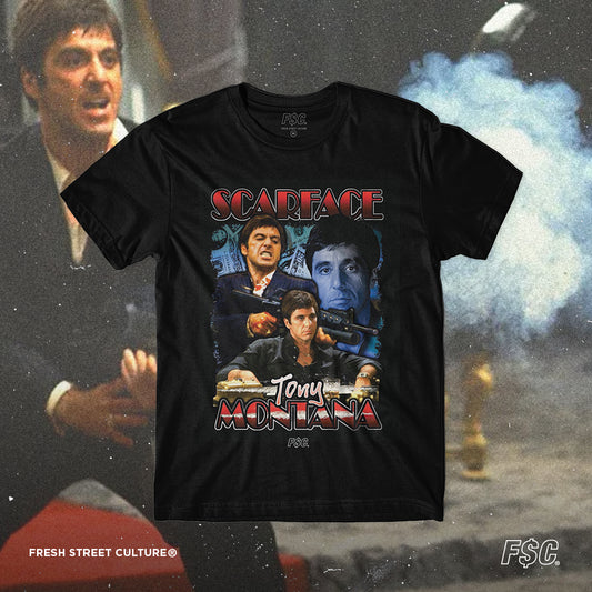 SCARFACE / TONY MONTANA BOOTLEG TEE